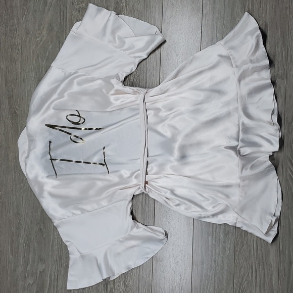 NWT VICTORIA'S SECRET "I DO" KIMONO Robe Size XS/S - Picture 8 of 9